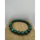 Bracelet  Malachite foncée AA