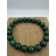 Bracelet  Malachite foncée AA